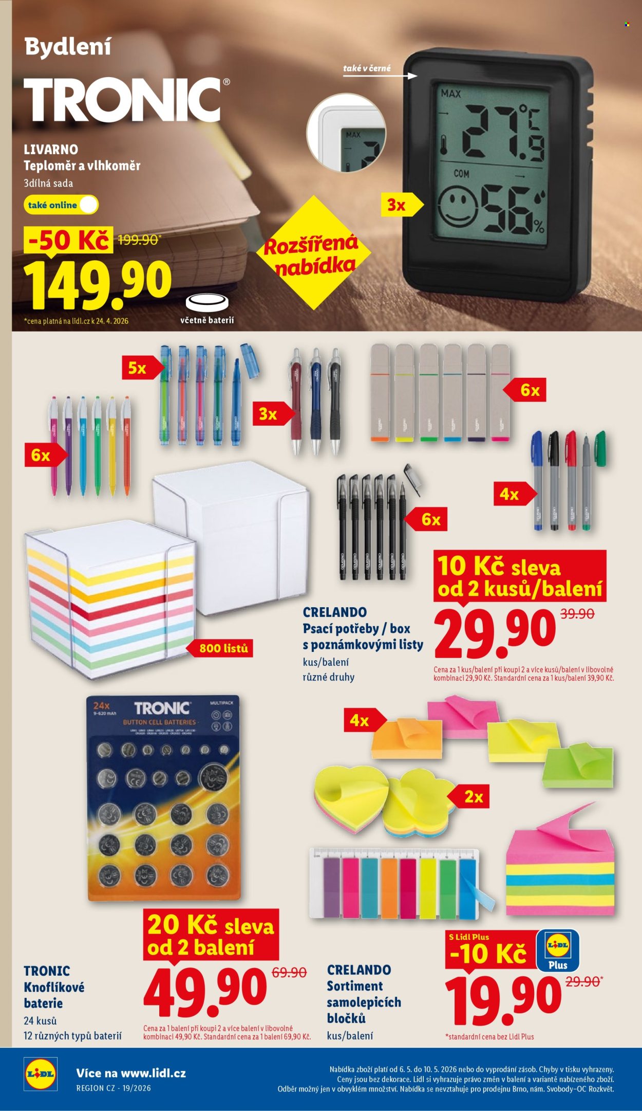 Leták Lidl - 4.5.2026 - 10.5.2026. Strana 16