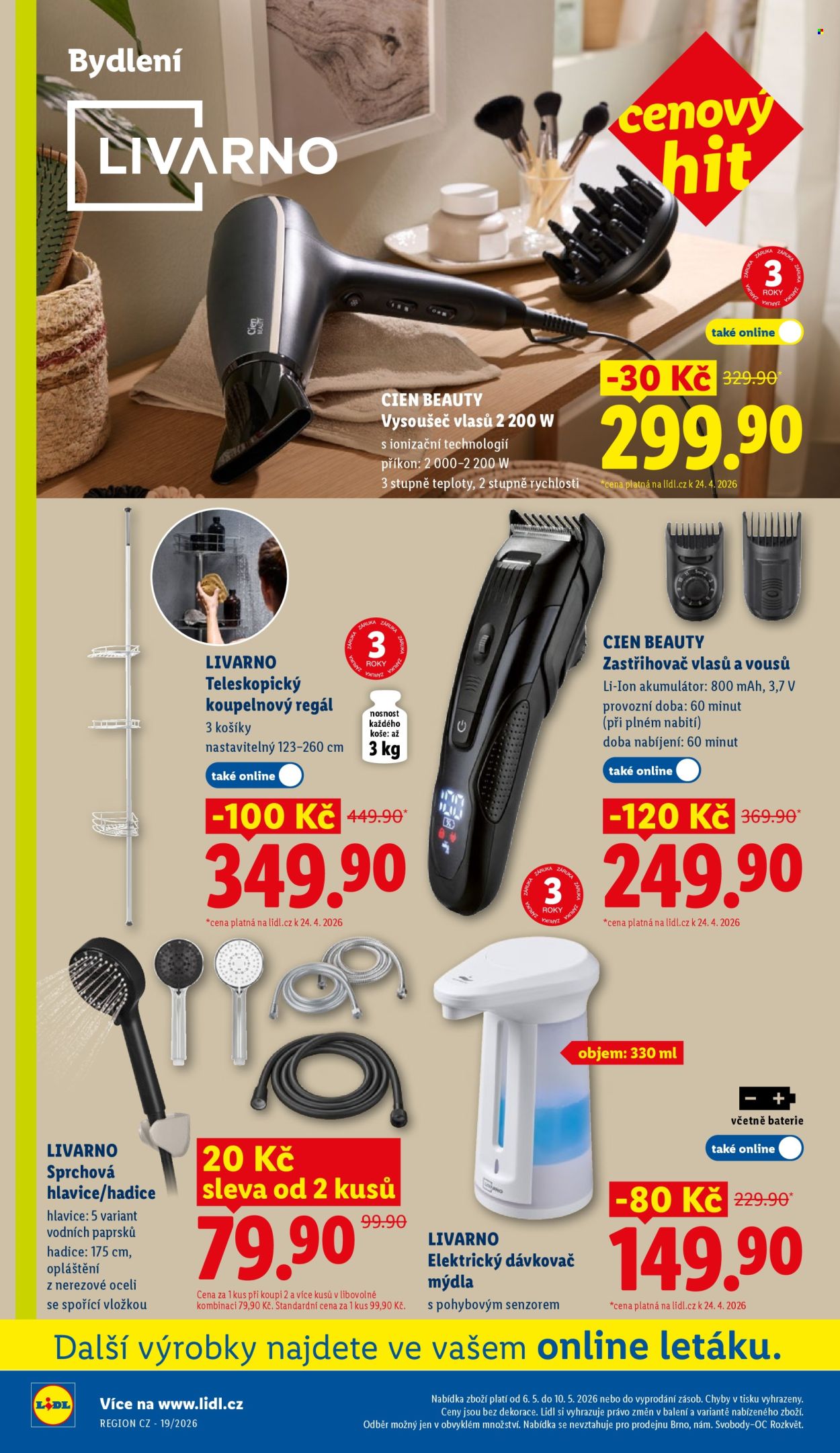 Leták Lidl - 4.5.2026 - 10.5.2026. Strana 18