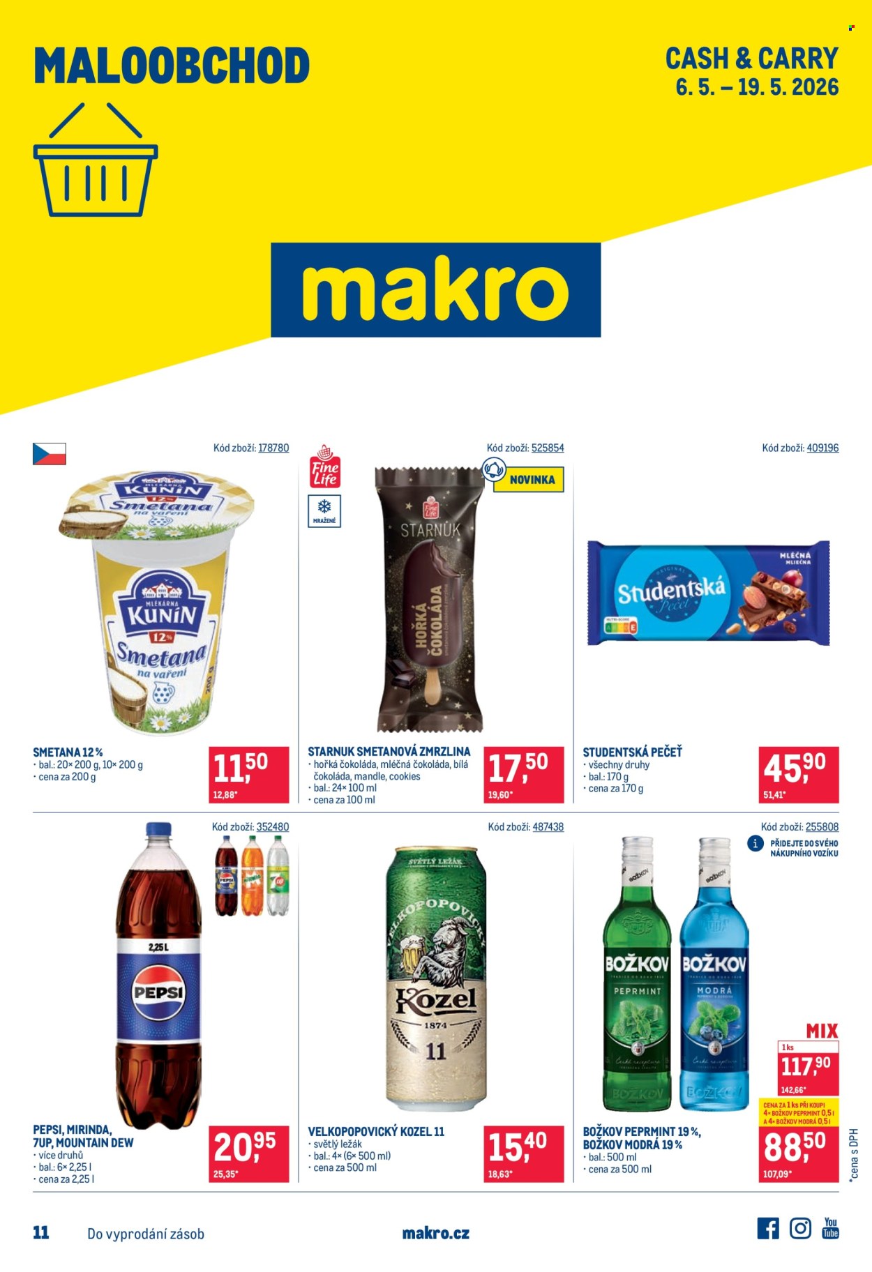 Leták MAKRO - 6.5.2026 - 19.5.2026. Strana 1