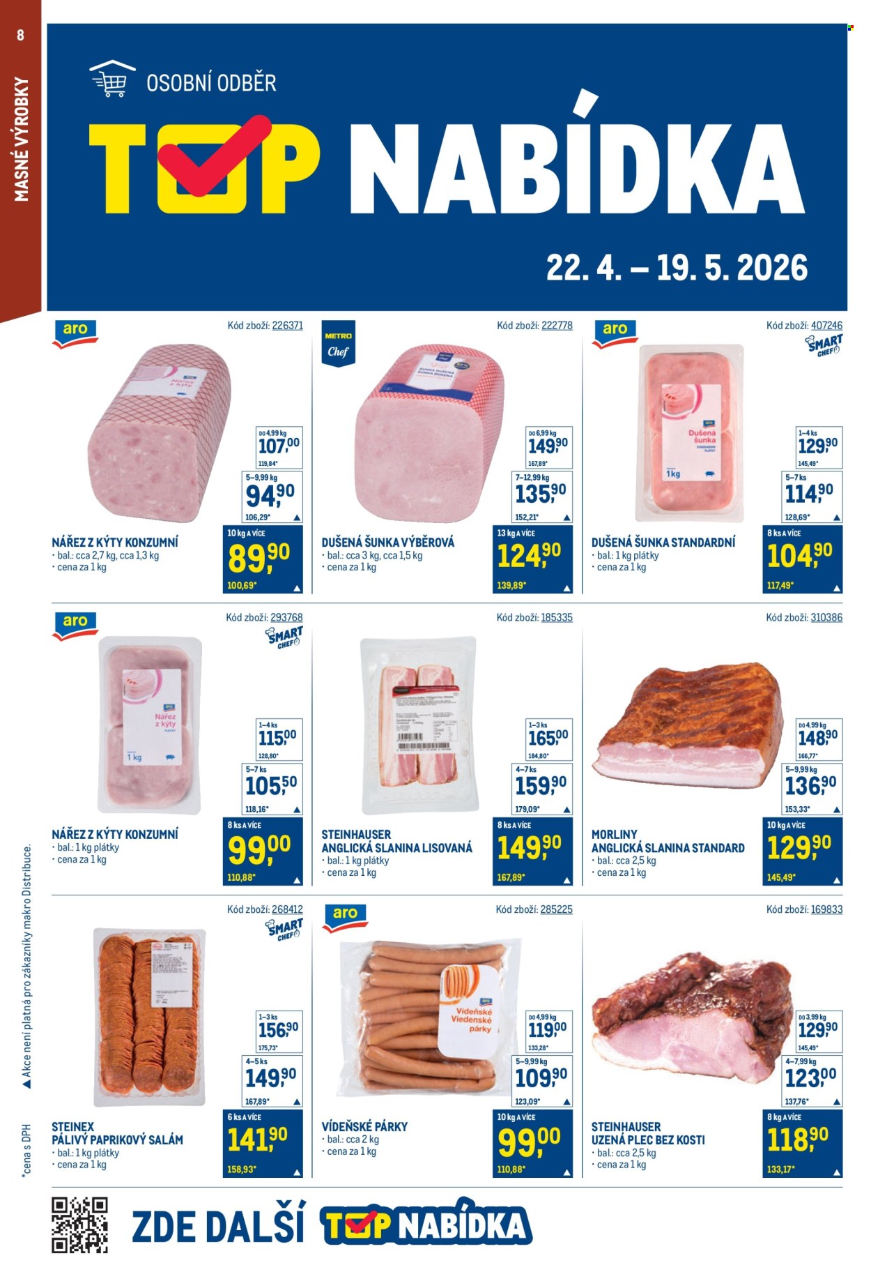 Leták MAKRO - 6.5.2026 - 19.5.2026. Strana 8