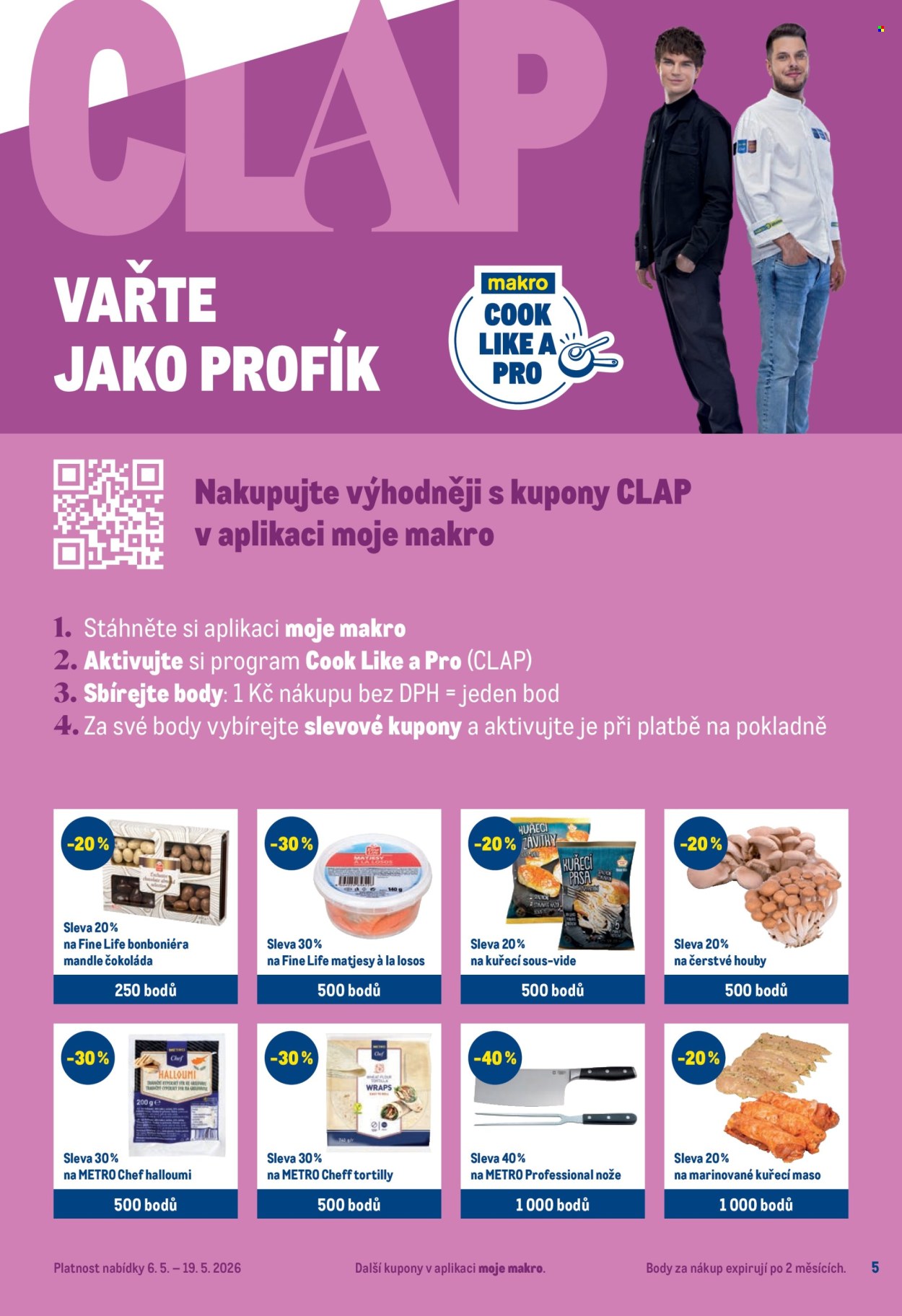 Leták MAKRO - 6.5.2026 - 19.5.2026. Strana 5