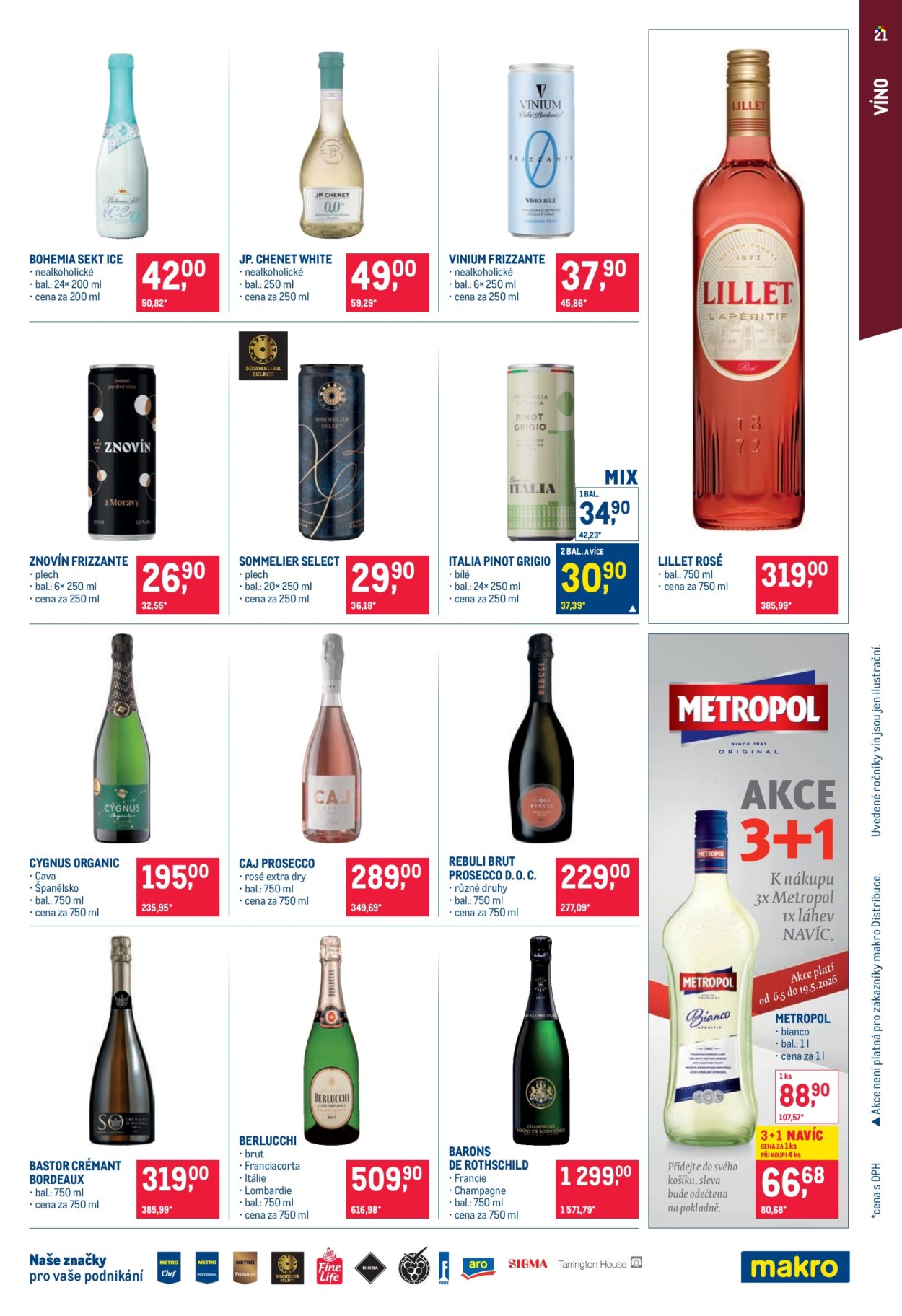 Leták MAKRO - 6.5.2026 - 19.5.2026. Strana 21
