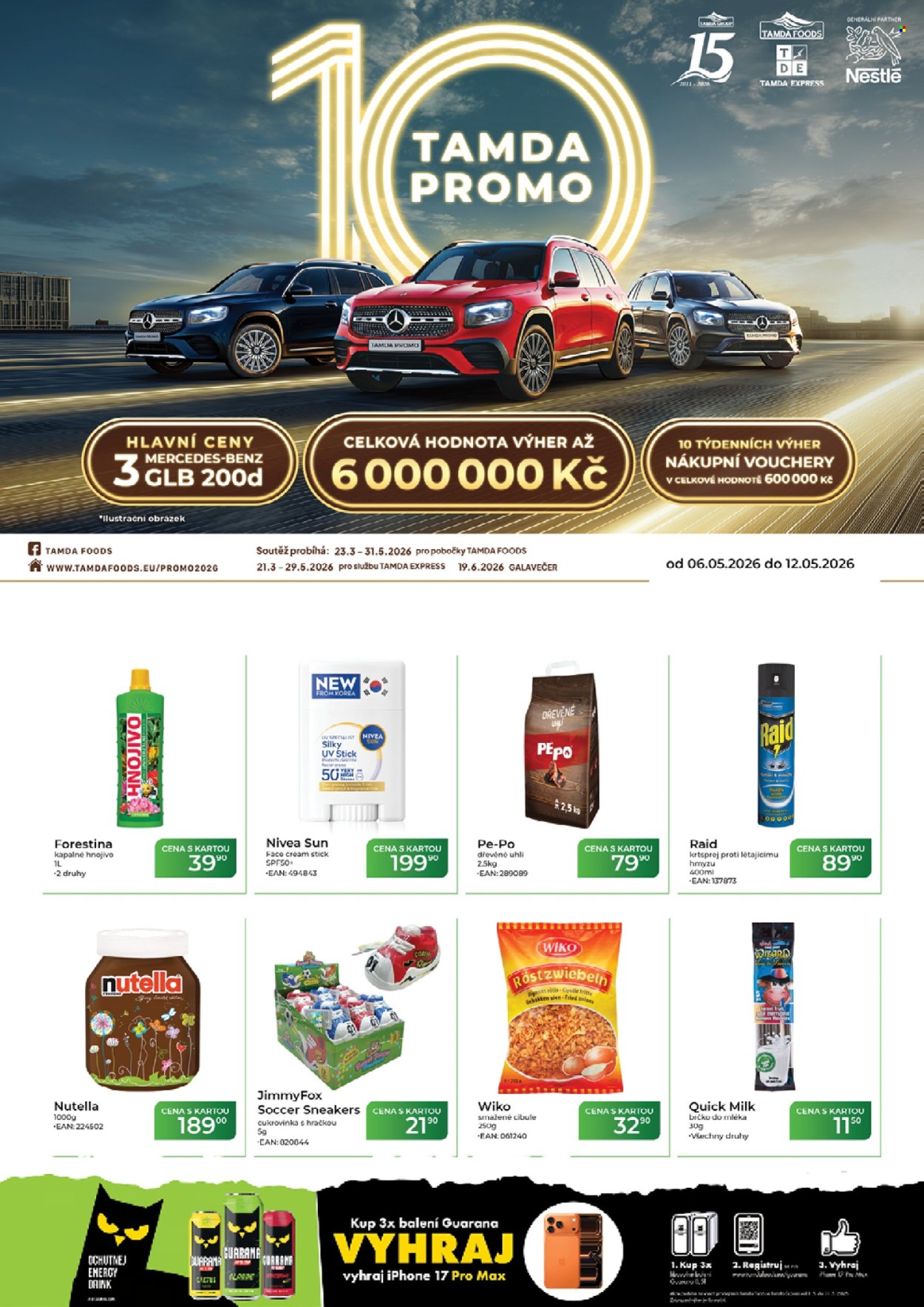 Leták Tamda Foods - 6.5.2026 - 12.5.2026. Strana 1