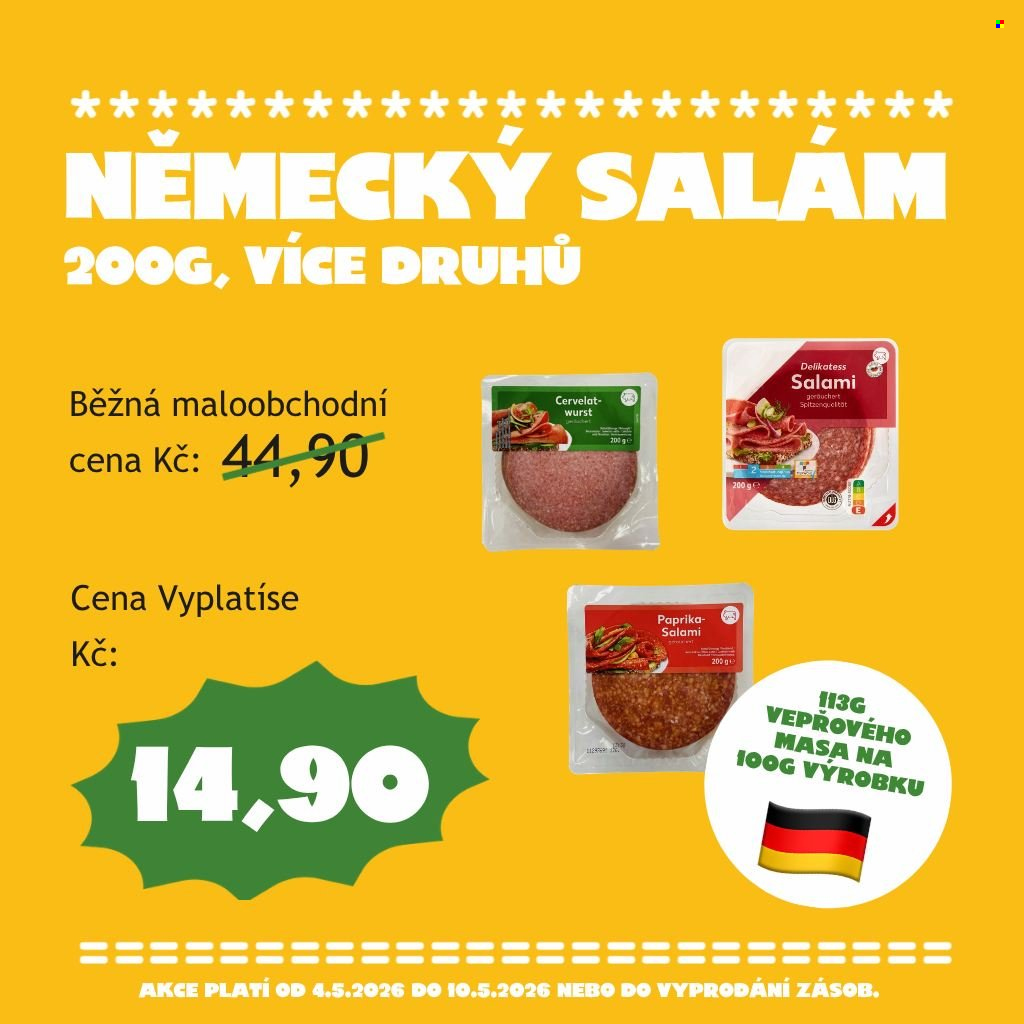 Leták Vyplatíse - 4.5.2026 - 10.5.2026. Strana 3