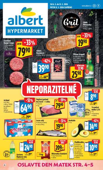 Leták Albert Hypermarket - 6.5.2026 - 12.5.2026.
