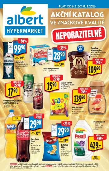 Leták Albert Hypermarket - 6.5.2026 - 19.5.2026.