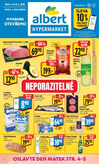 Leták Albert Hypermarket - 6.5.2026 - 12.5.2026.