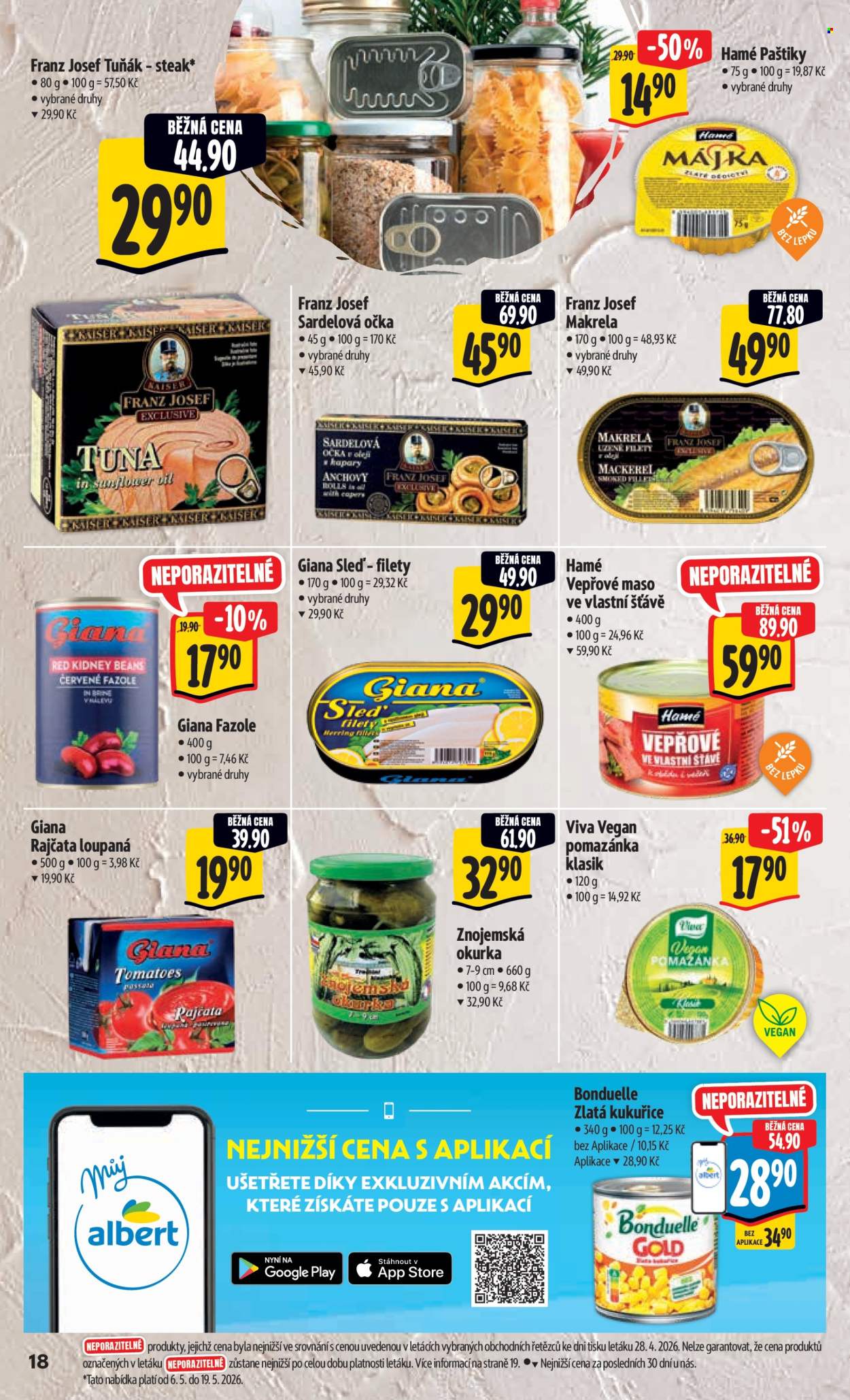 Leták Albert Hypermarket - 6.5.2026 - 12.5.2026. Strana 26