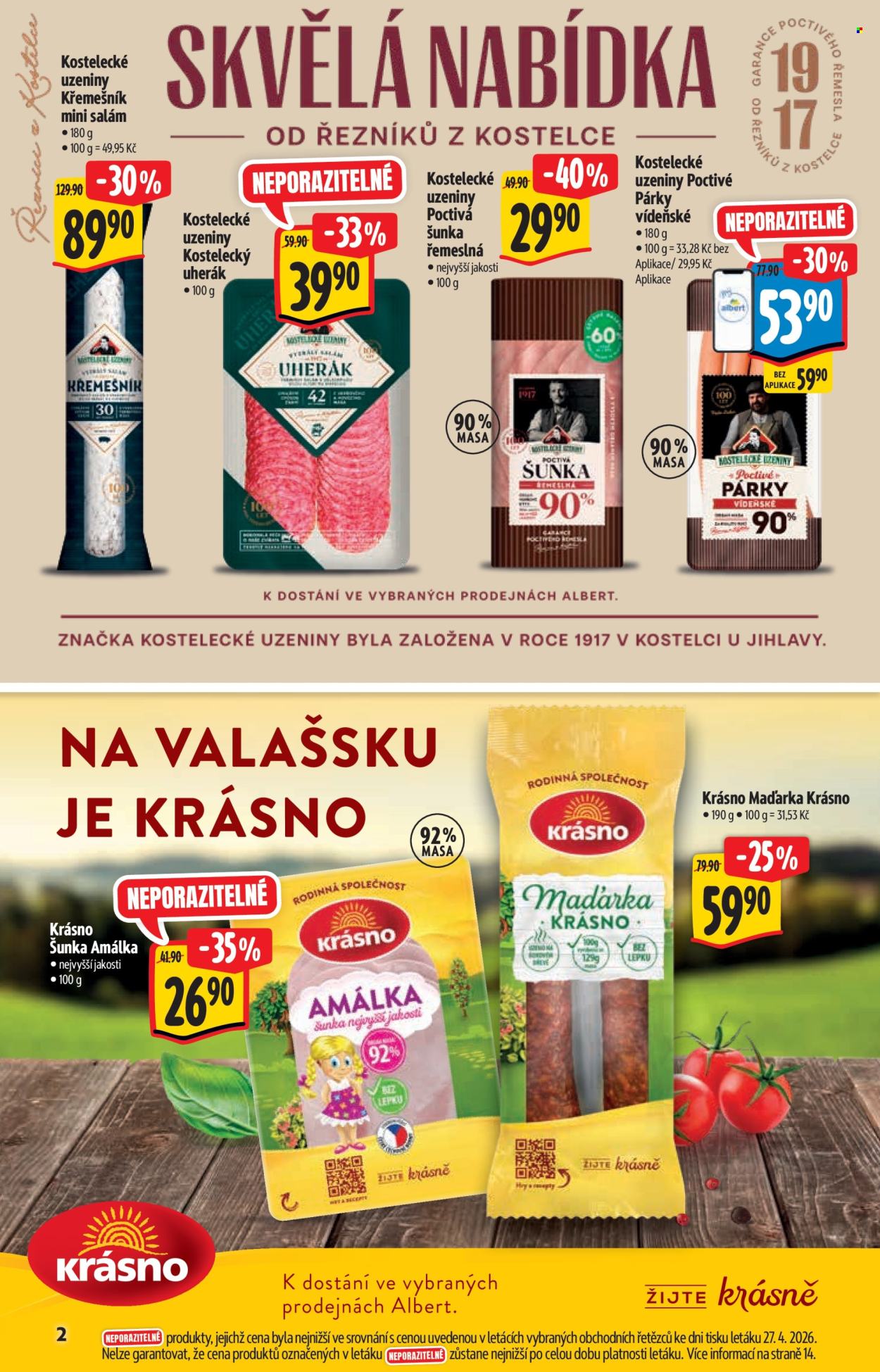 Leták Albert Supermarket - 6.5.2026 - 19.5.2026. Strana 2