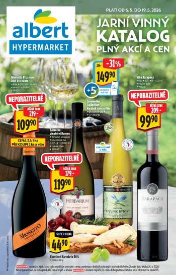 Leták Albert Hypermarket - 6.5.2026 - 19.5.2026.
