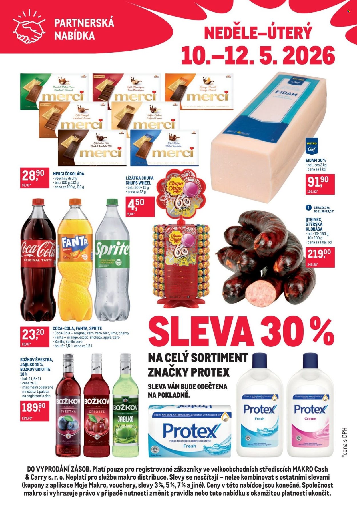 Leták MAKRO - 10.5.2026 - 12.5.2026. Strana 1