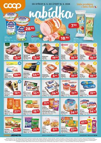 Leták coop JEDNOTA - 6.5.2026 - 19.5.2026.