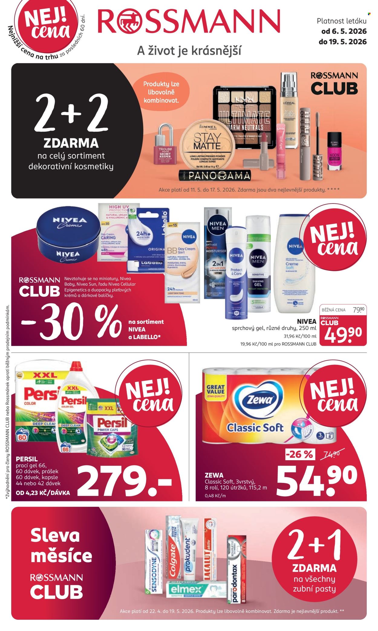 Leták ROSSMANN - 6.5.2026 - 19.5.2026. Strana 1