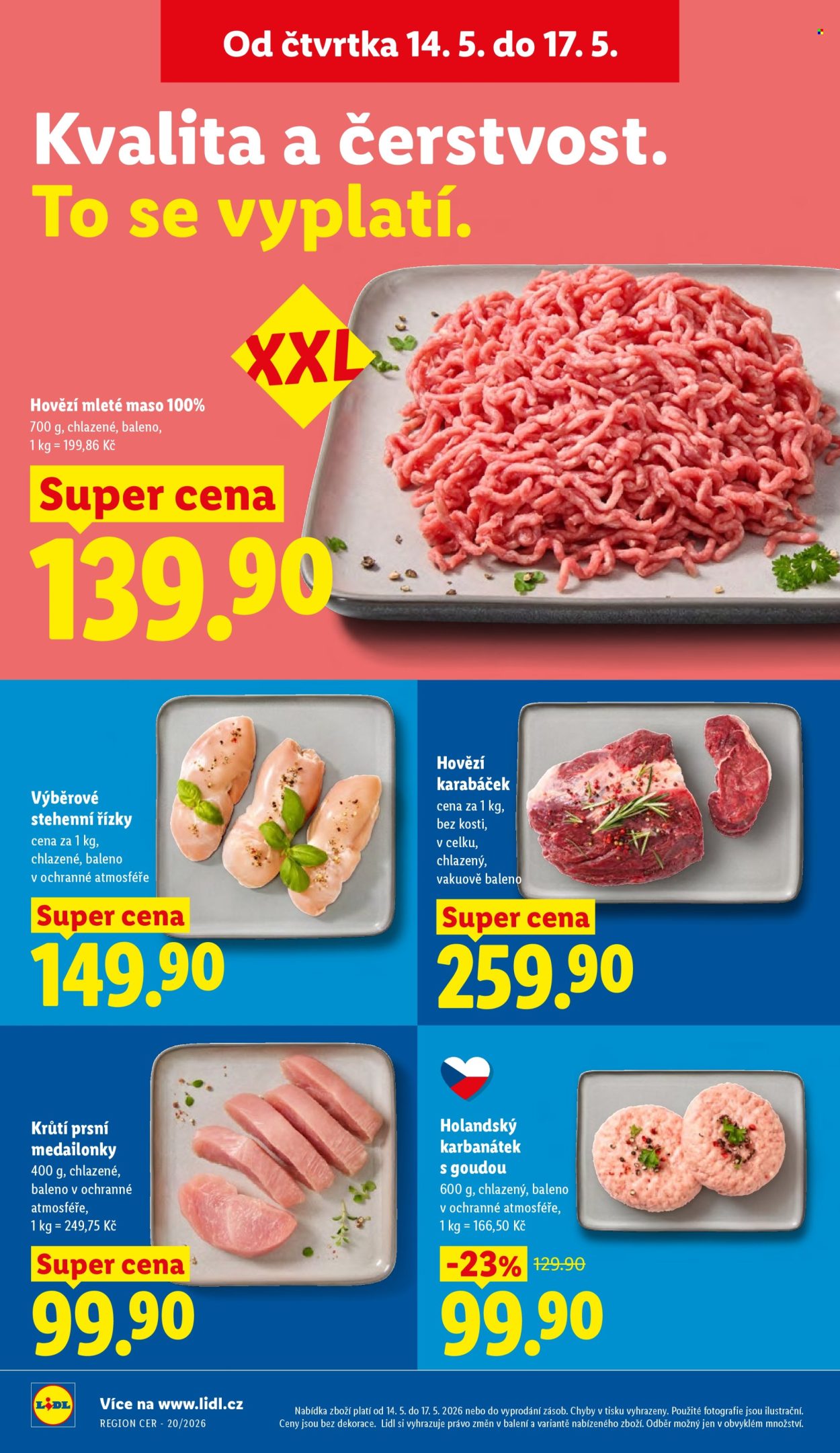 Leták Lidl - 14.5.2026 - 17.5.2026. Strana 14