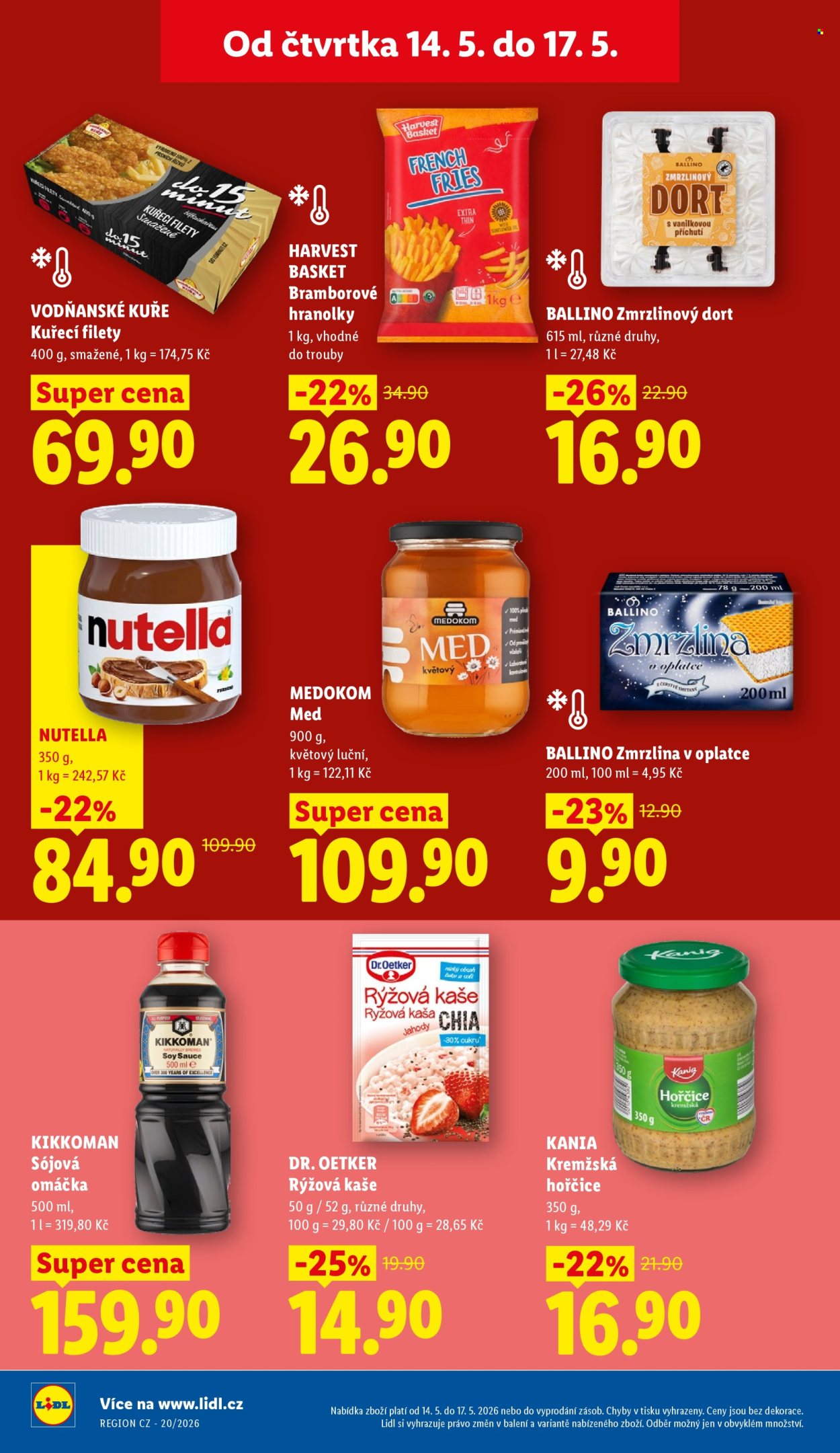Leták Lidl - 14.5.2026 - 17.5.2026. Strana 20