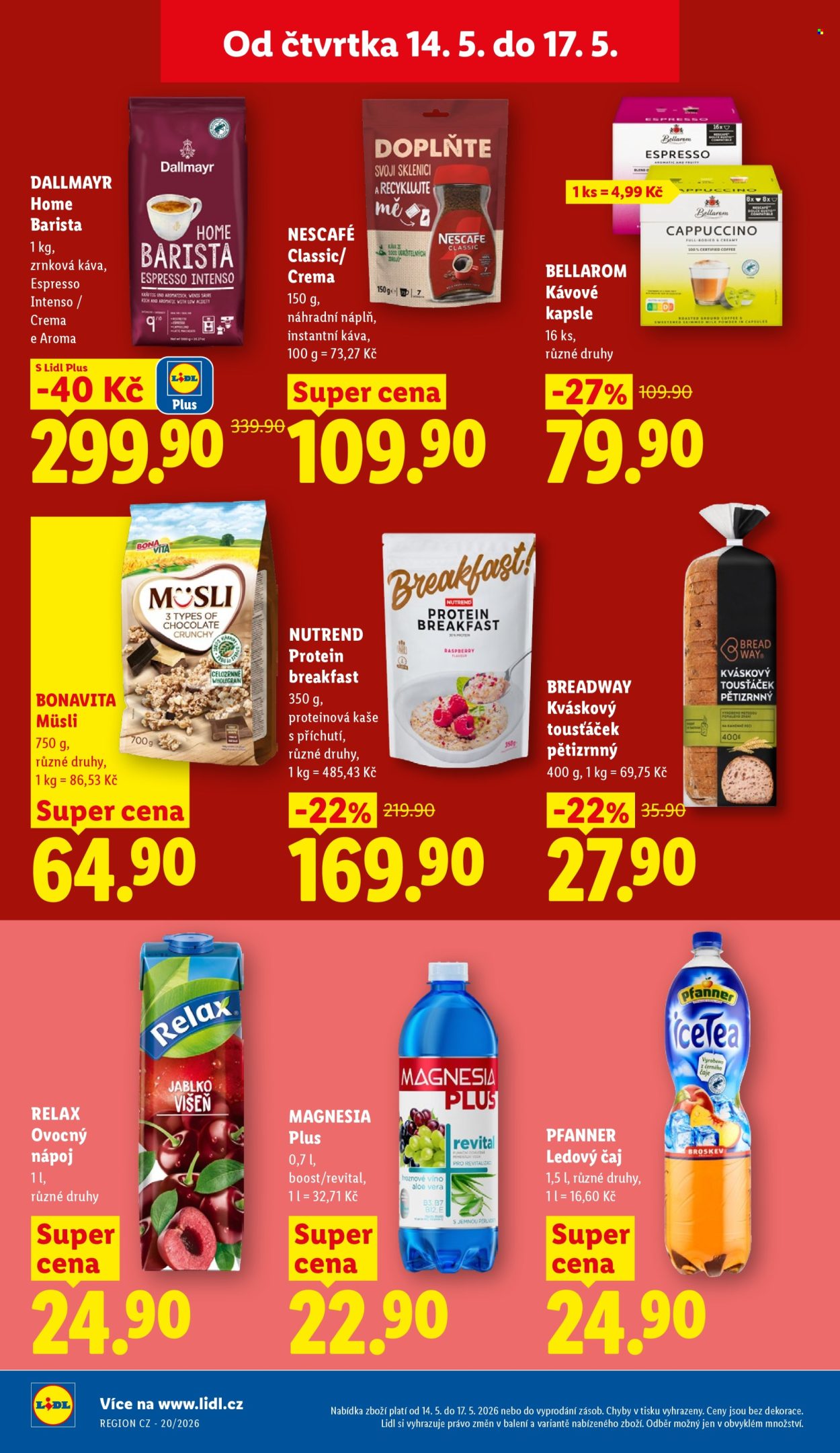 Leták Lidl - 14.5.2026 - 17.5.2026. Strana 22