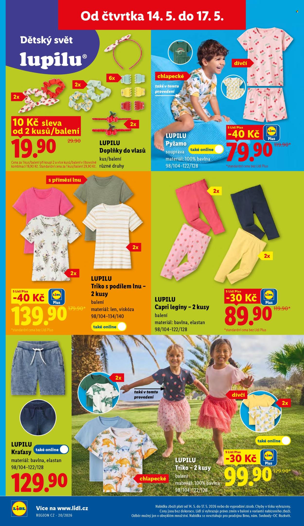 Leták Lidl - 14.5.2026 - 17.5.2026. Strana 34