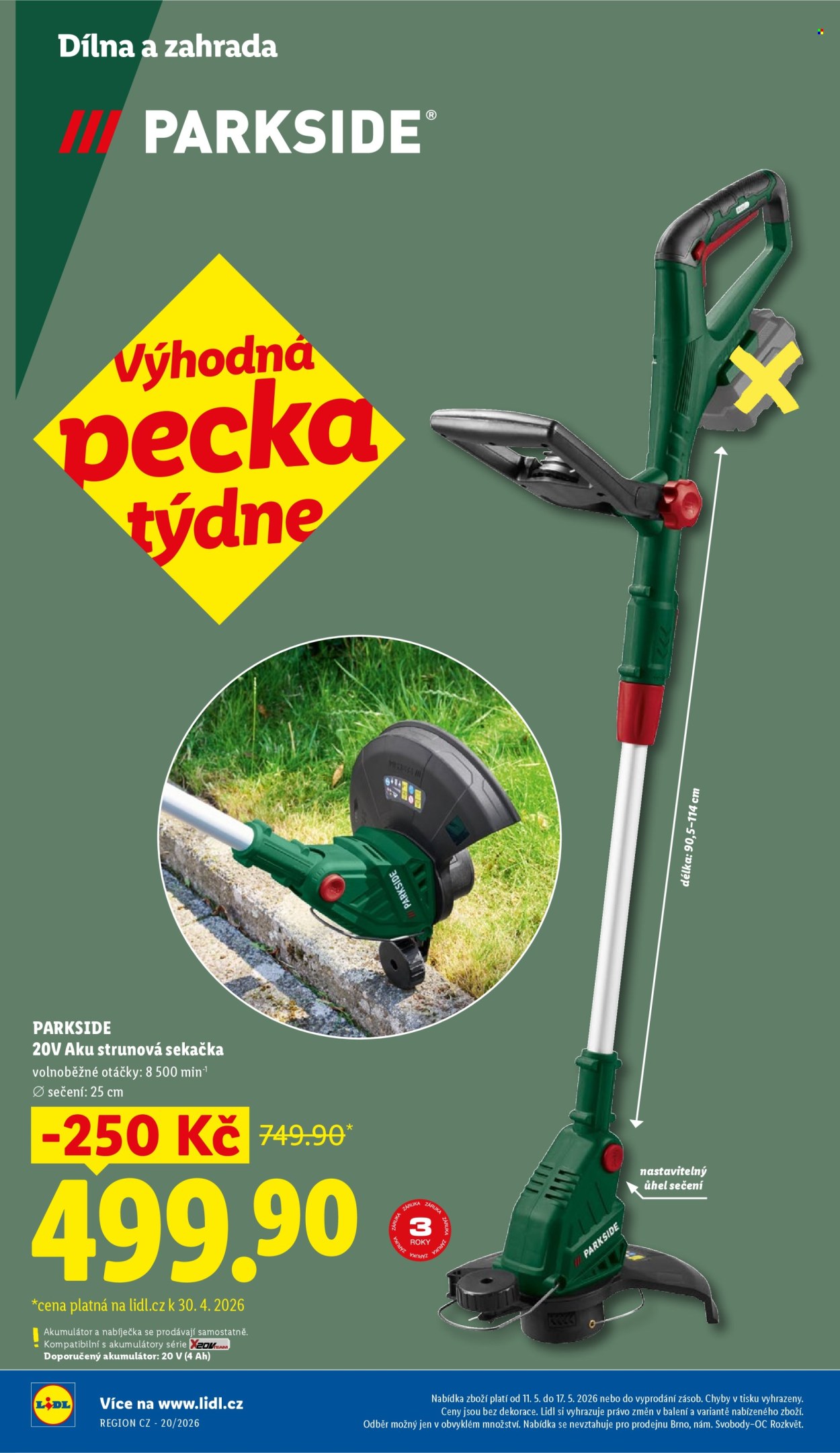 Leták Lidl - 11.5.2026 - 17.5.2026. Strana 6