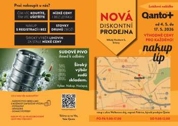 Leták Astur & Qanto velkoobchod - 4.5.2026 - 17.5.2026.