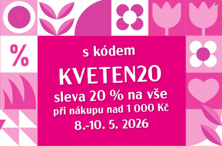 Leták Vesna - 8.5.2026 - 10.5.2026. Strana 1