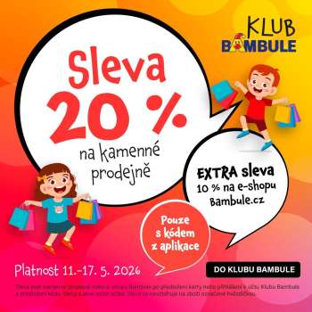 Leták Bambule - 11.5.2026 - 17.5.2026.