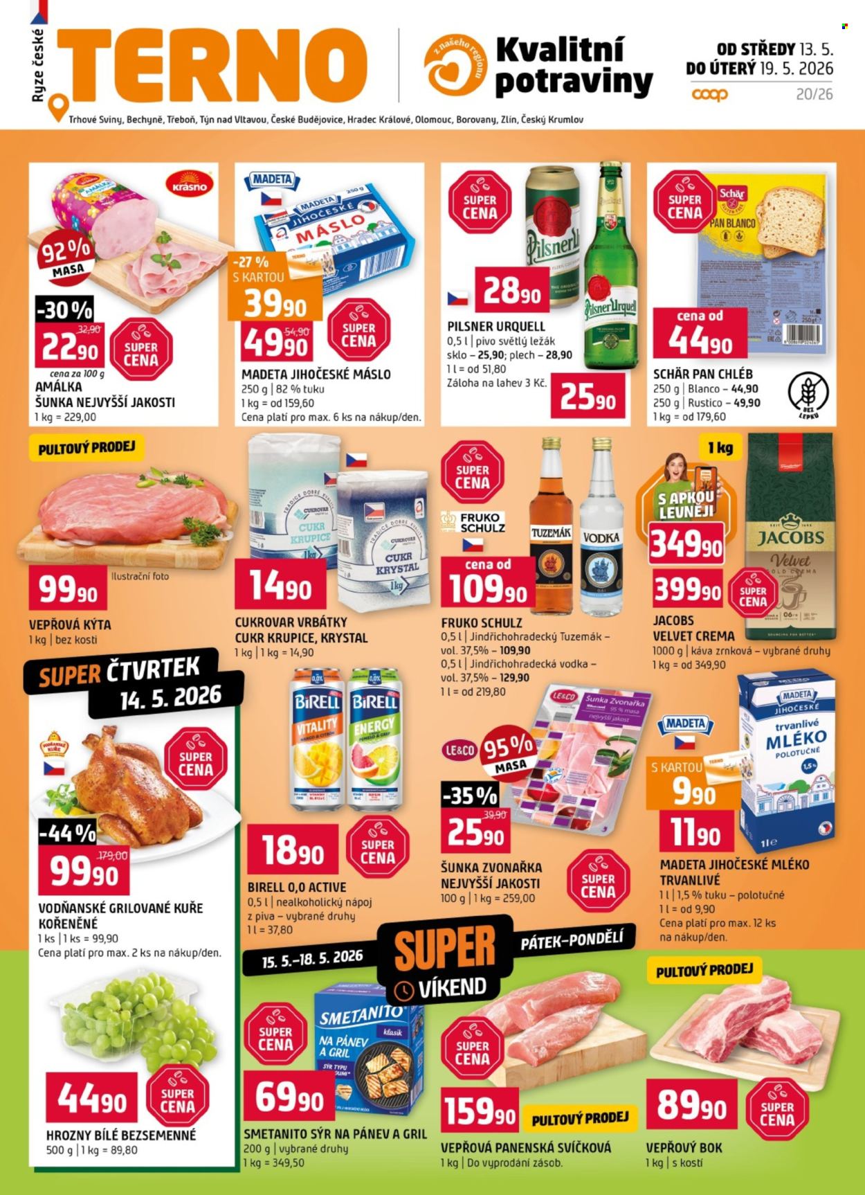 Leták coop TERNO - 13.5.2026 - 19.5.2026. Strana 1