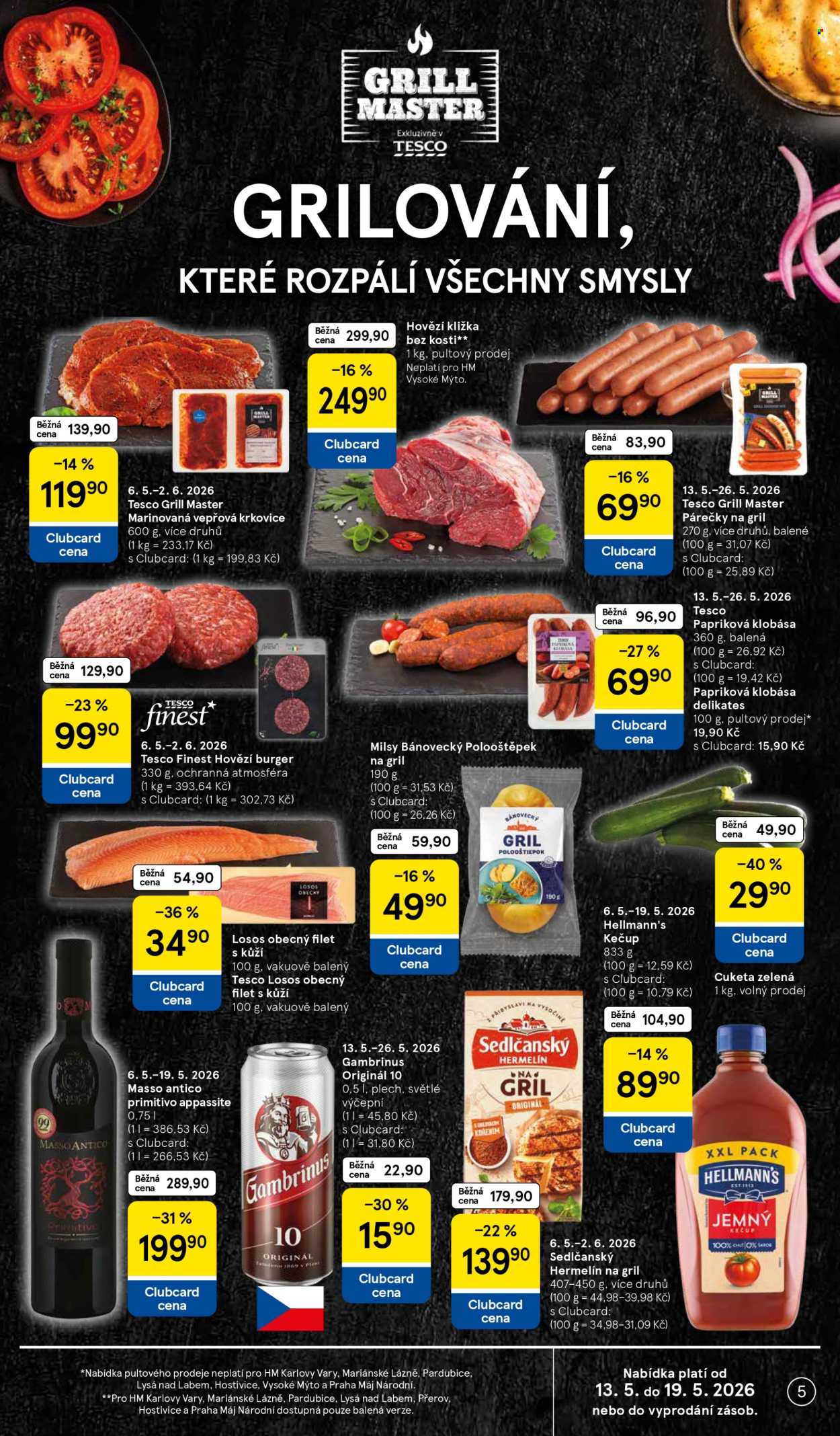 Leták TESCO - 13.5.2026 - 19.5.2026. Strana 5