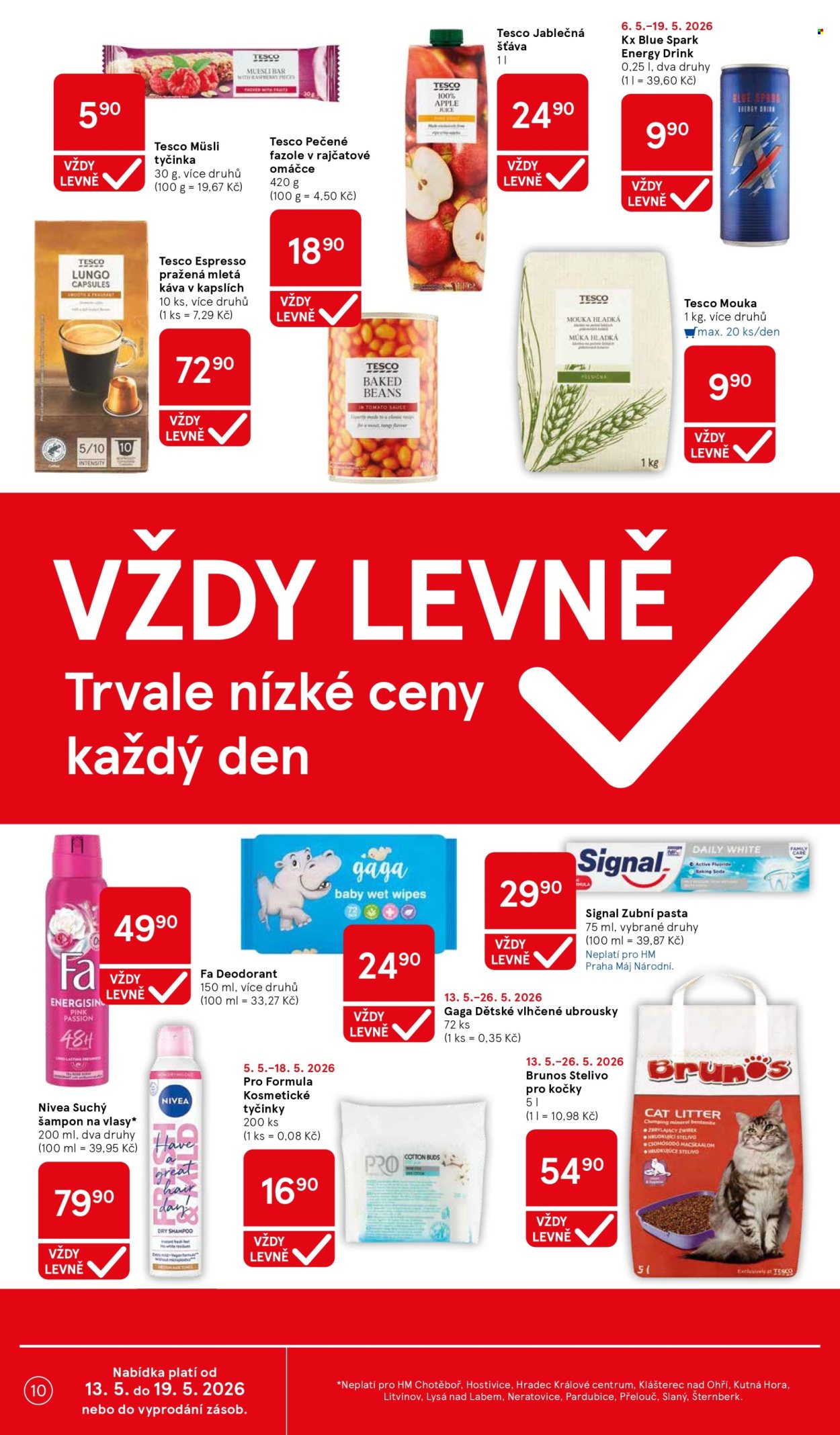 Leták TESCO - 13.5.2026 - 19.5.2026. Strana 10