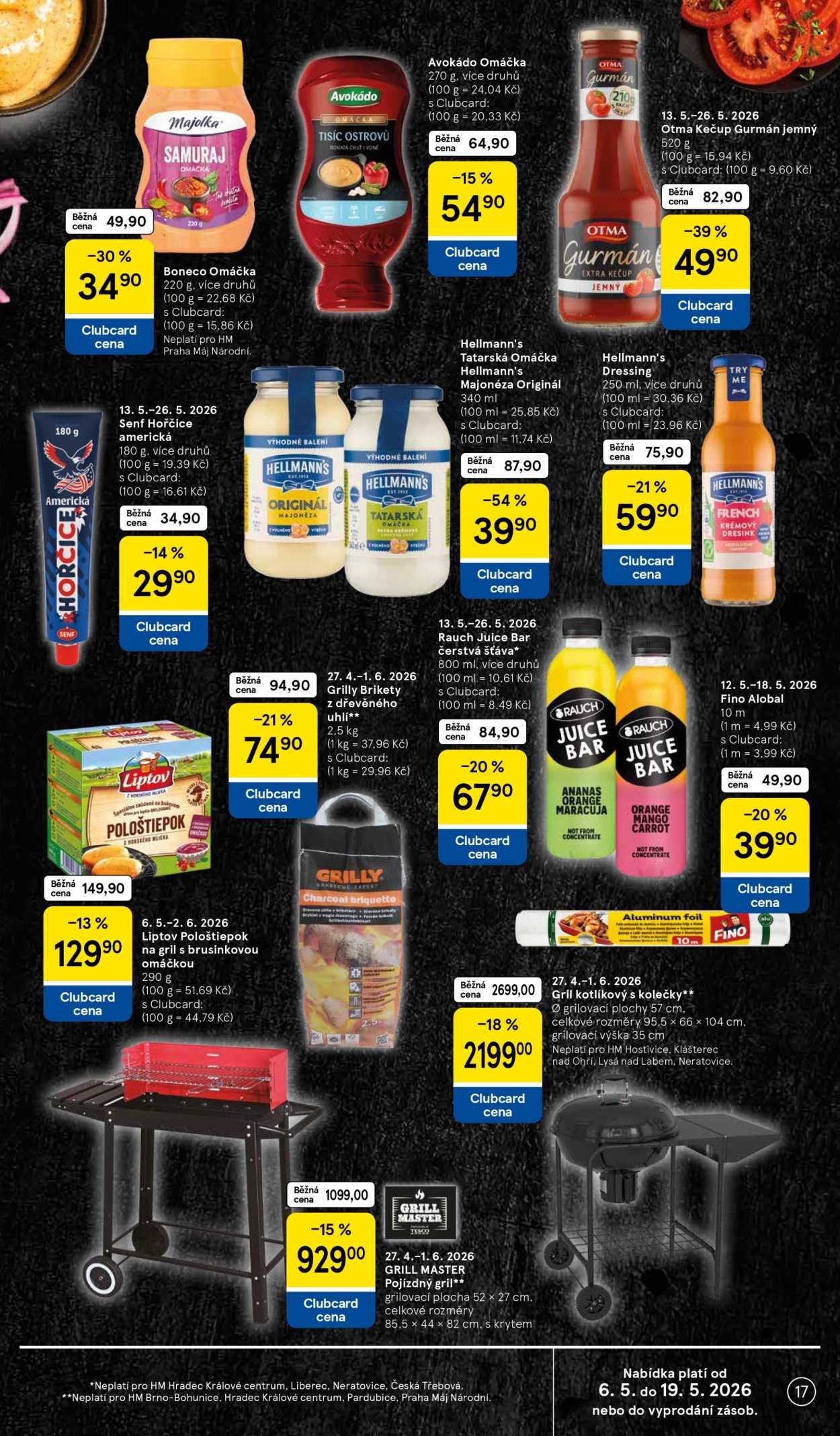 Leták TESCO - 13.5.2026 - 19.5.2026. Strana 17