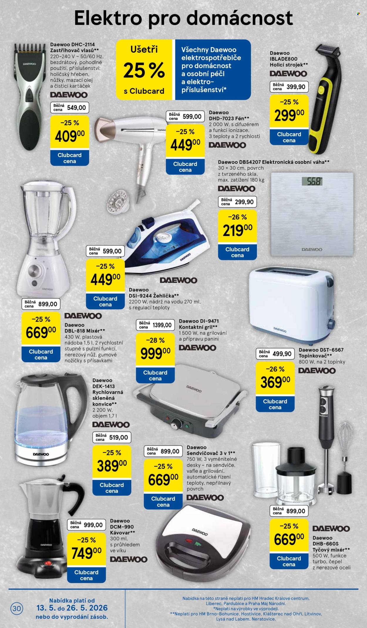 Leták TESCO - 13.5.2026 - 19.5.2026. Strana 30