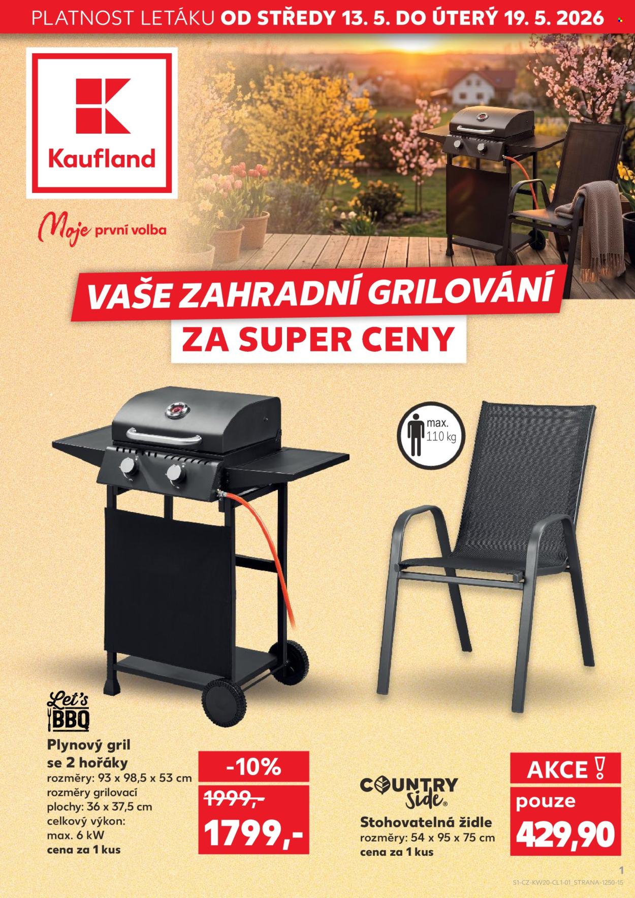 Leták Kaufland - 13.5.2026 - 19.5.2026. Strana 1