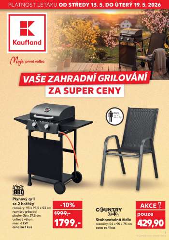 Leták Kaufland - 13.5.2026 - 19.5.2026.