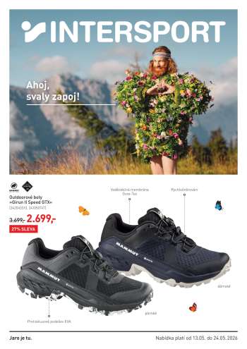 Leták INTERSPORT - 13.5.2026 - 24.5.2026.