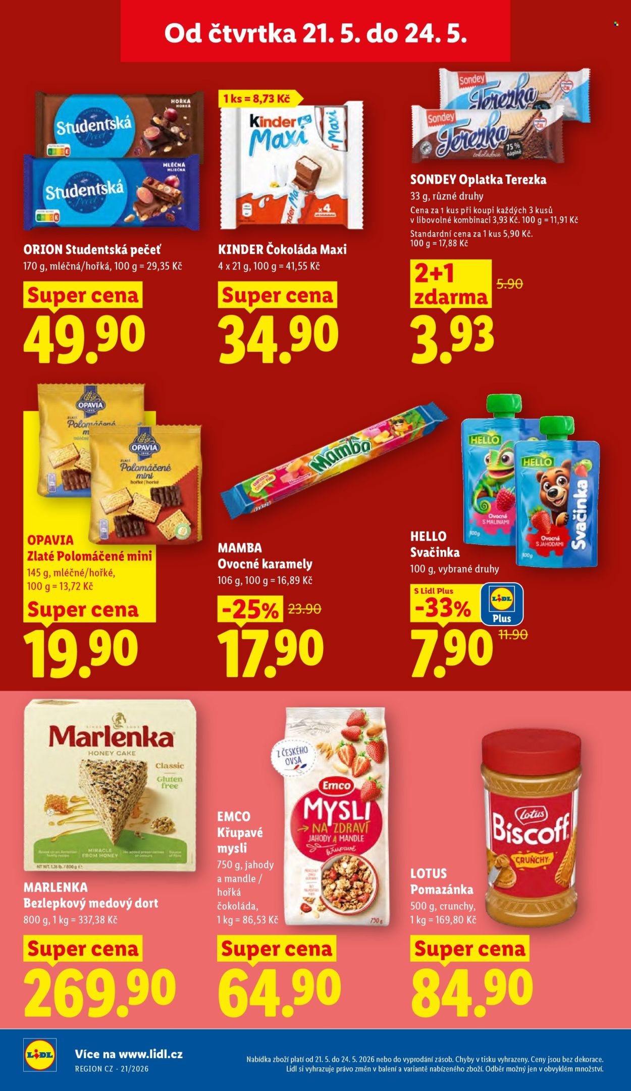 Leták Lidl - 21.5.2026 - 24.5.2026. Strana 16