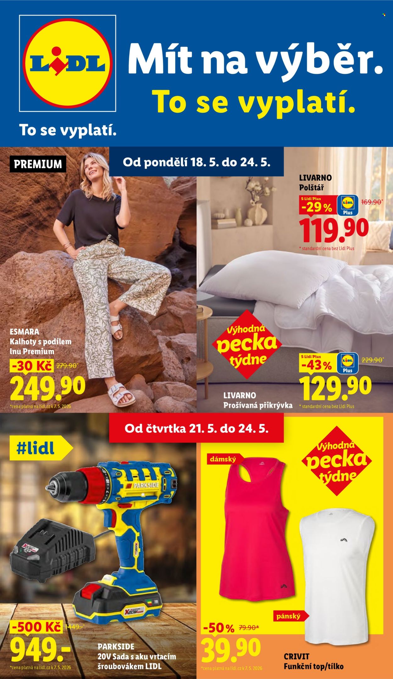 Leták Lidl - 18.5.2026 - 24.5.2026. Strana 1