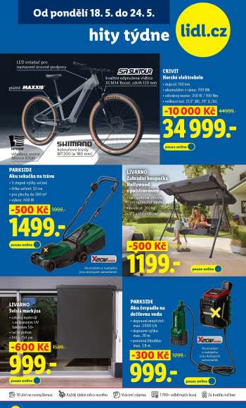 Leták Lidl - 18.5.2026 - 24.5.2026.