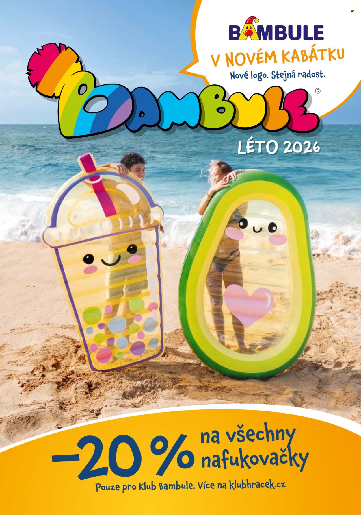 Leták Bambule - 14.5.2026 - 31.7.2026. Strana 1