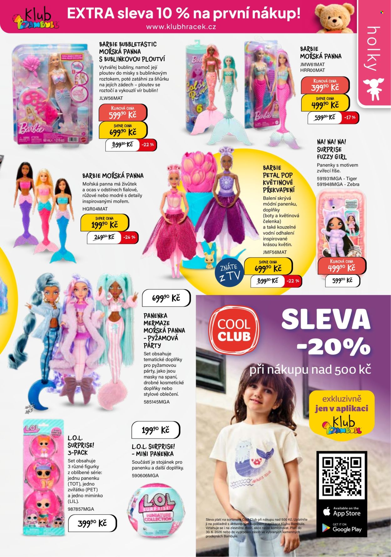 Leták Bambule - 14.5.2026 - 31.7.2026. Strana 25