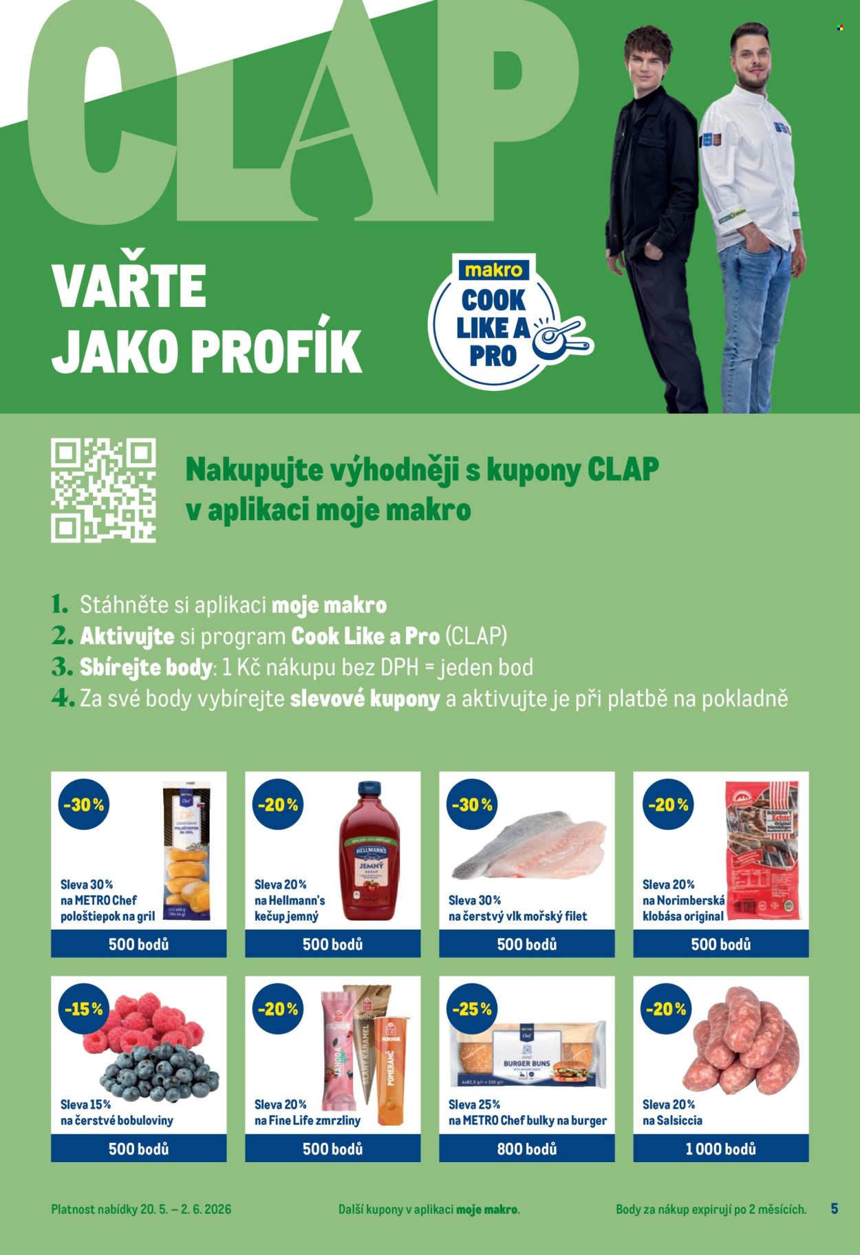 Leták MAKRO - 20.5.2026 - 2.6.2026. Strana 5