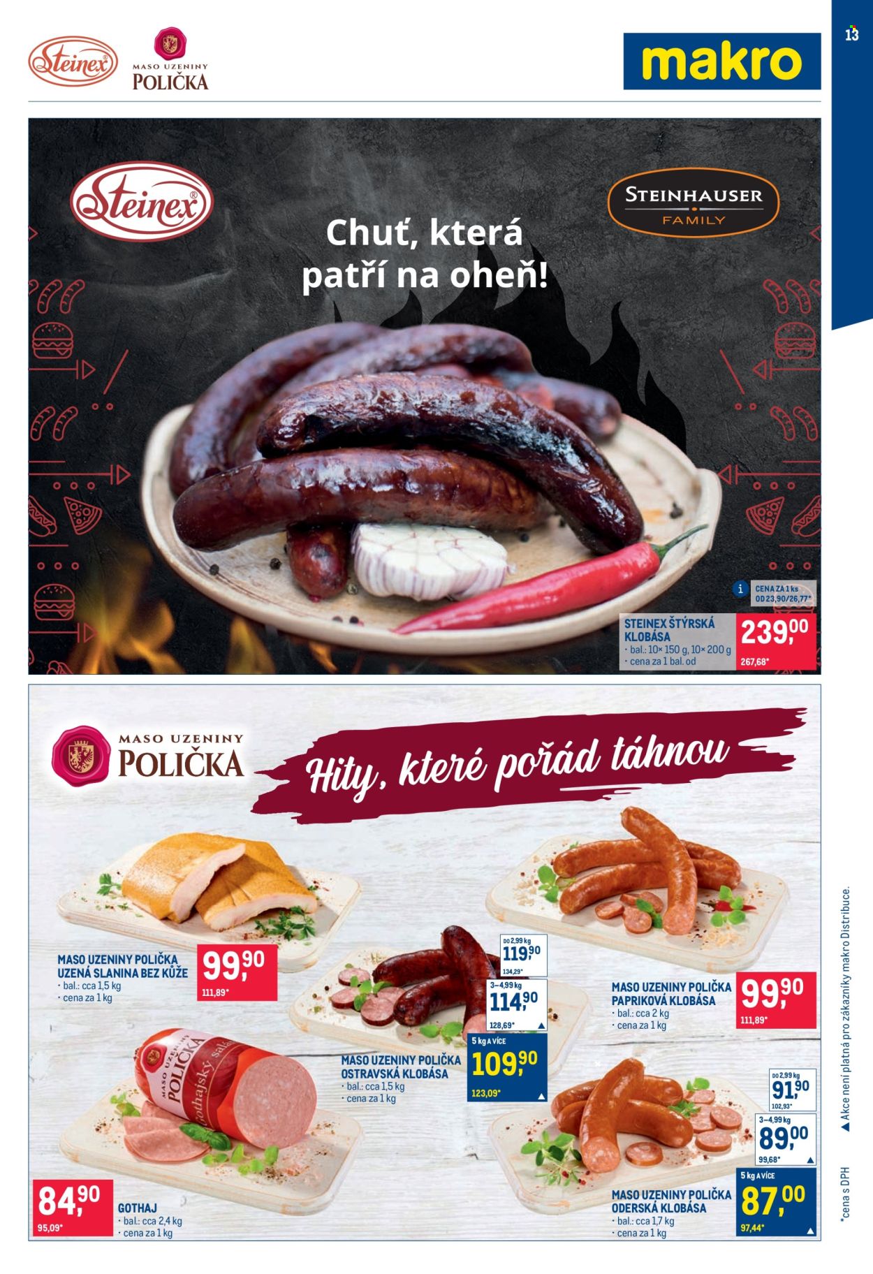 Leták MAKRO - 20.5.2026 - 16.6.2026. Strana 13