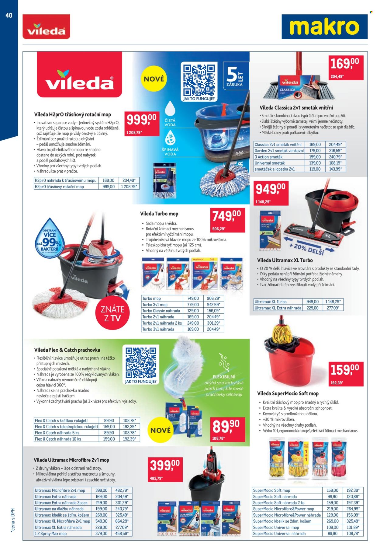 Leták MAKRO - 20.5.2026 - 16.6.2026. Strana 40