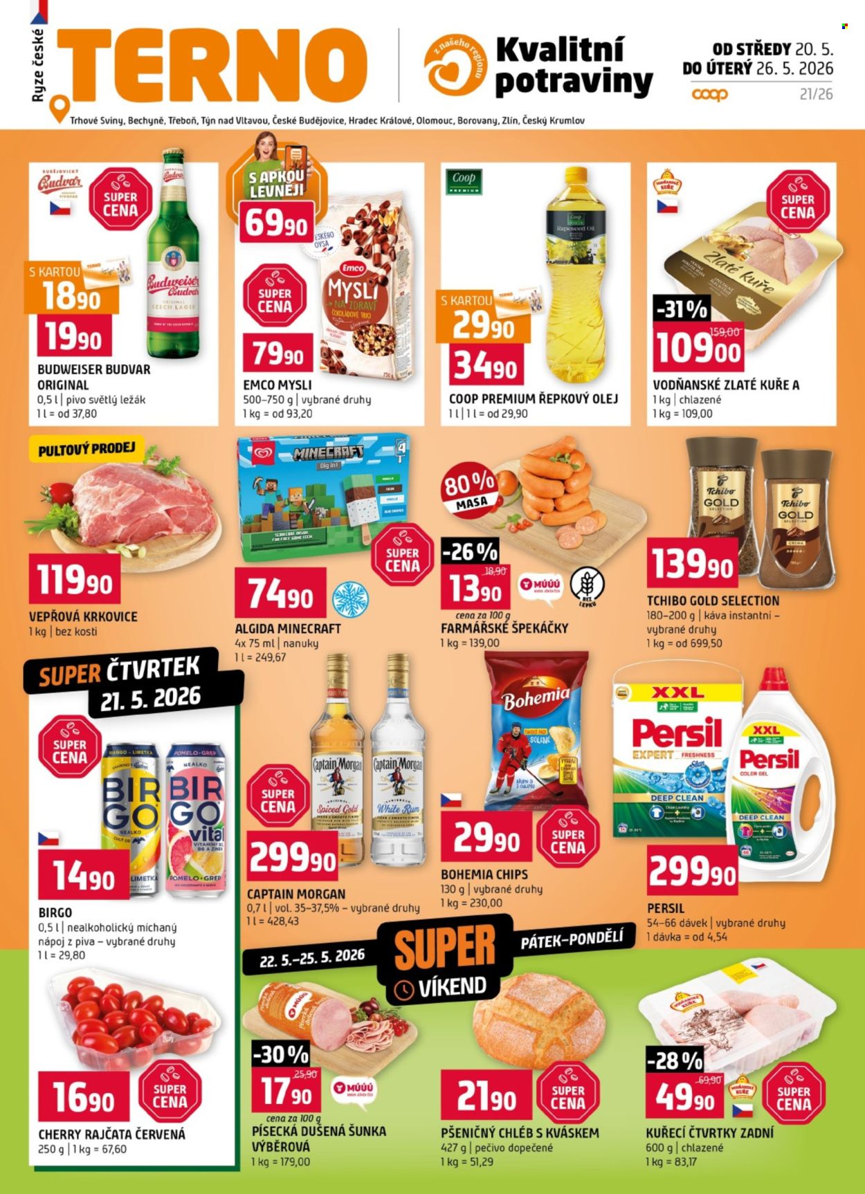 Leták coop TERNO - 20.5.2026 - 26.5.2026. Strana 1