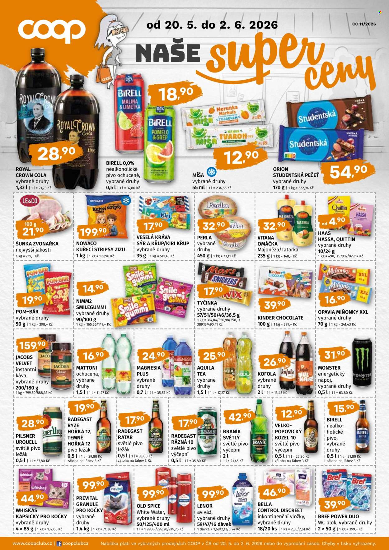Leták TREFA coop - 20.5.2026 - 2.6.2026. Strana 1