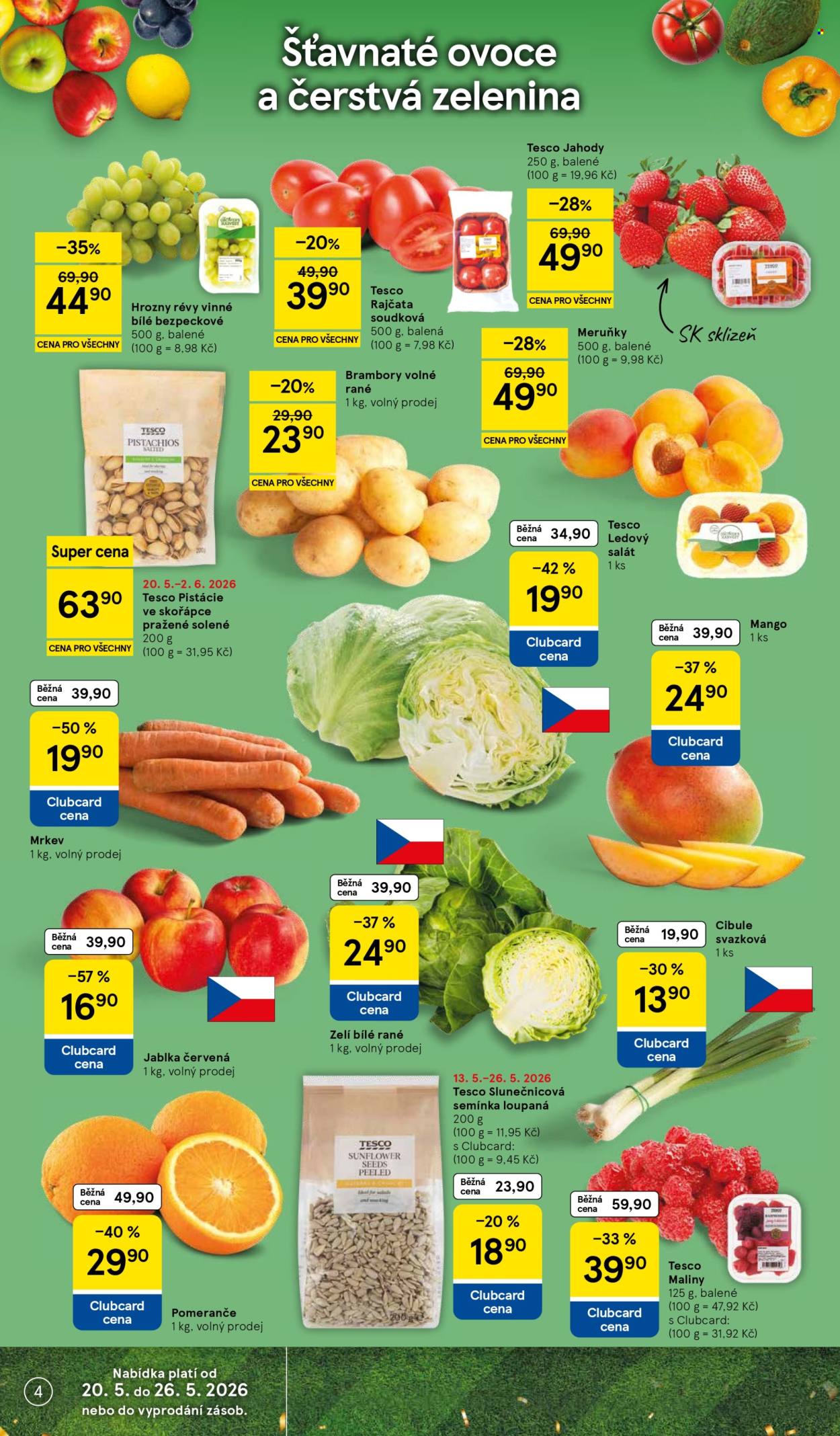 Leták TESCO - 20.5.2026 - 26.5.2026. Strana 4