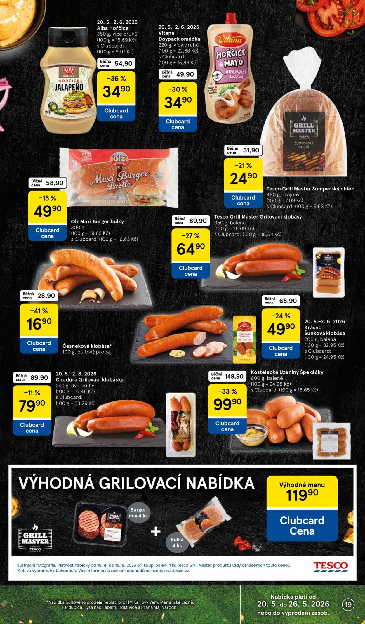 Leták TESCO - 20.5.2026 - 26.5.2026. Strana 19