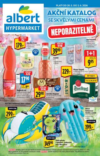 Leták Albert Hypermarket - 20.5.2026 - 2.6.2026.