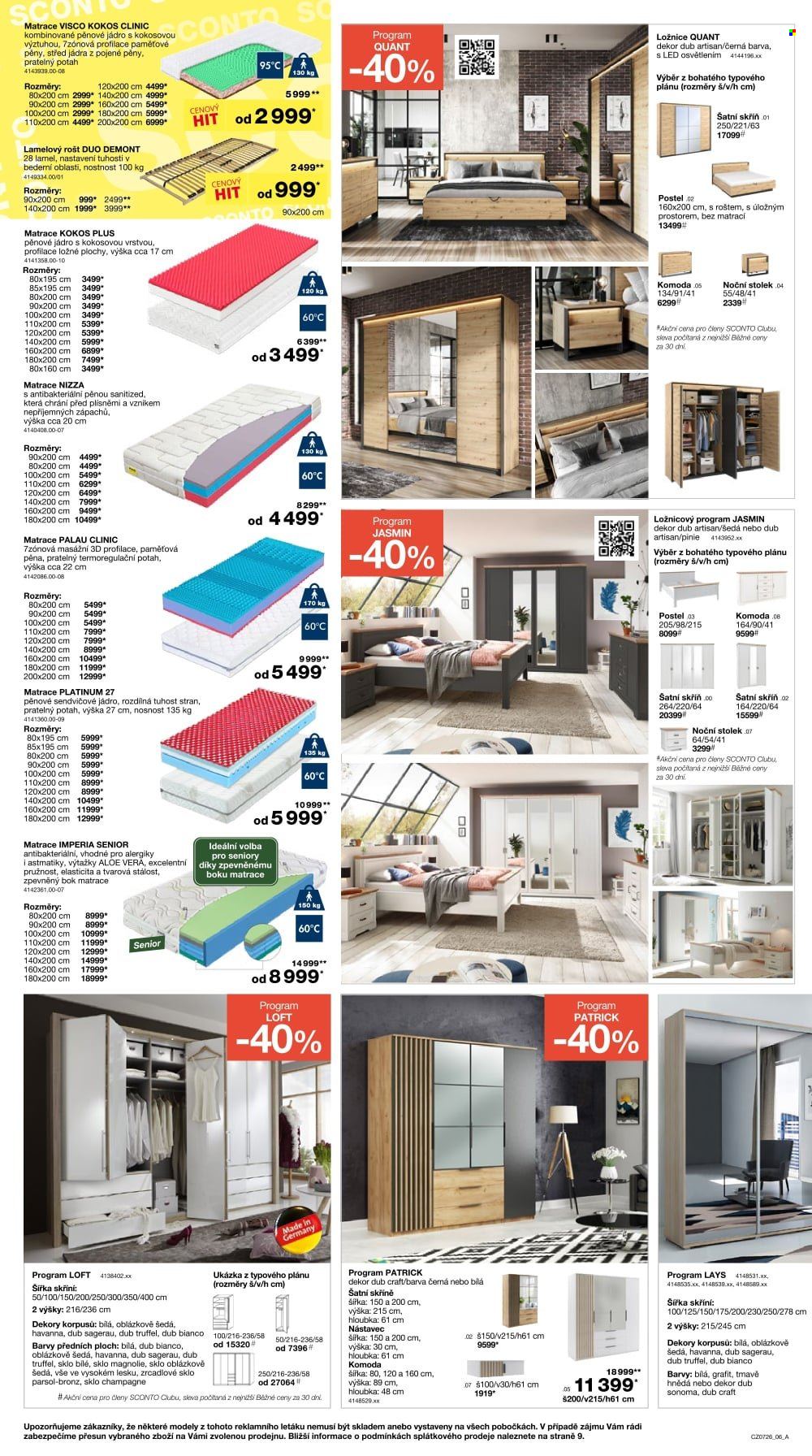 Leták SCONTO NÁBYTEK - 20.5.2026 - 16.6.2026. Strana 6