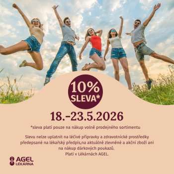 Leták AGEL lékárna - 18.5.2026 - 23.5.2026.