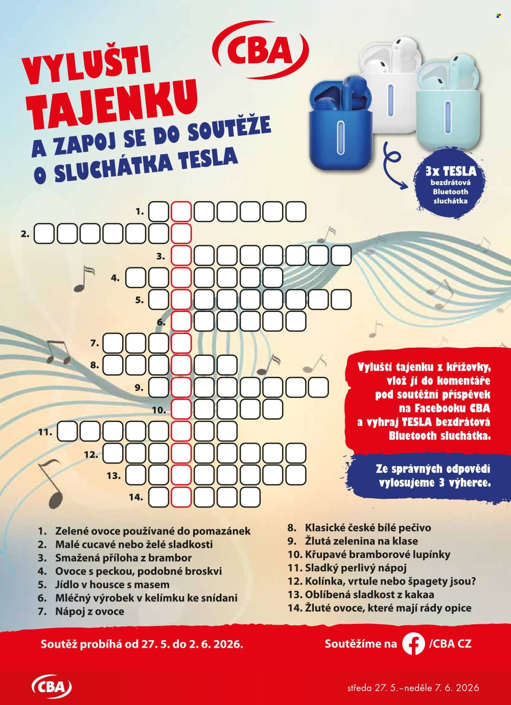 Leták CBA potraviny - 27.5.2026 - 7.6.2026. Strana 5