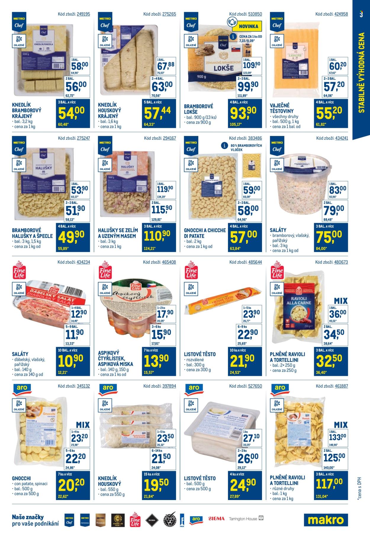 Leták MAKRO. Strana 3